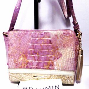 Brahmin Carrie Crossbody Lilac Whimsy